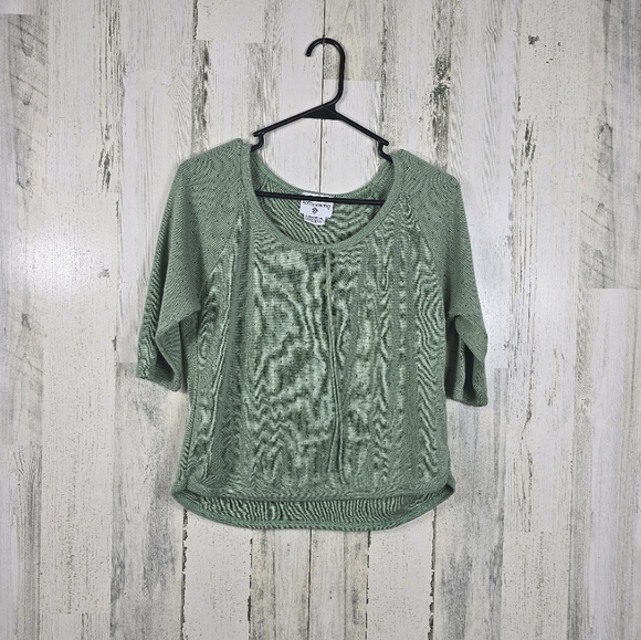 Kathy Ireland green shirt women's size medium - Picture 9 of 9